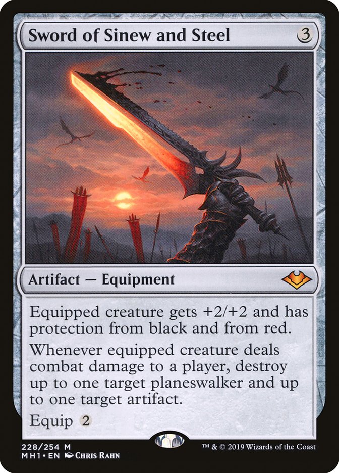 Sword of Sinew and Steel [Modern Horizons] | The CG Realm