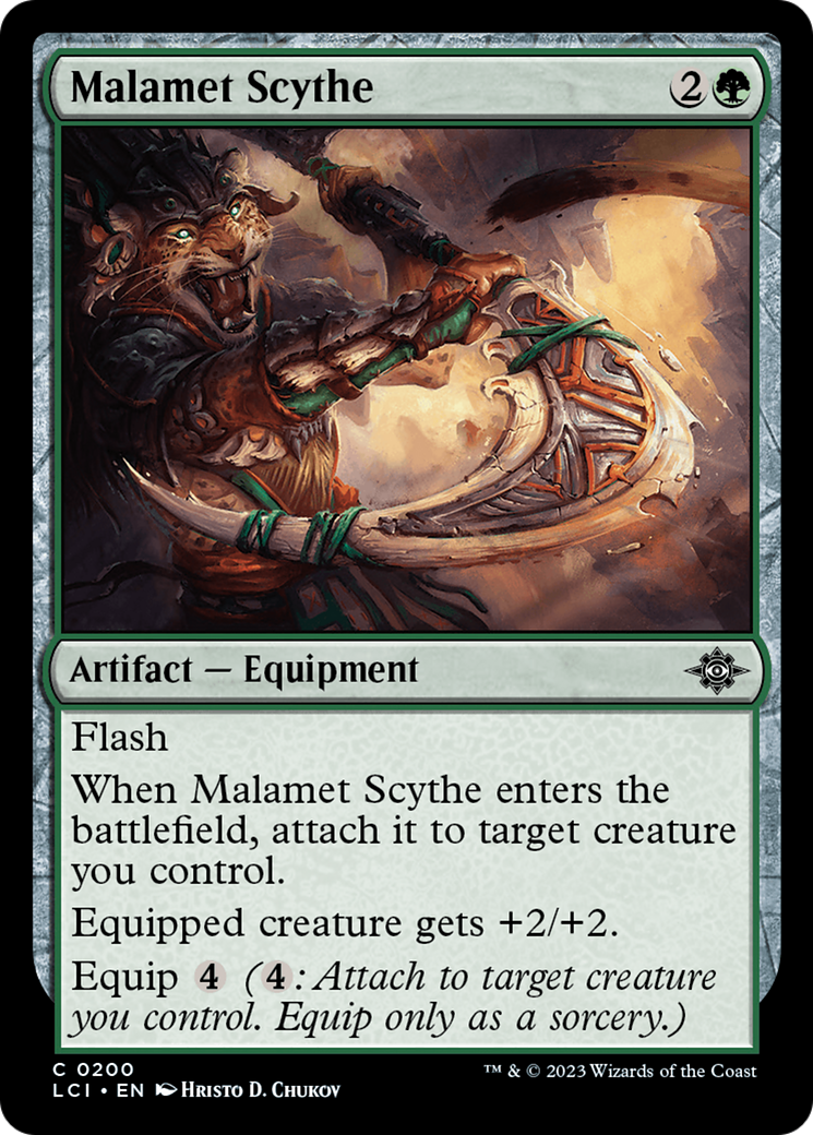 Malamet Scythe [The Lost Caverns of Ixalan] | The CG Realm