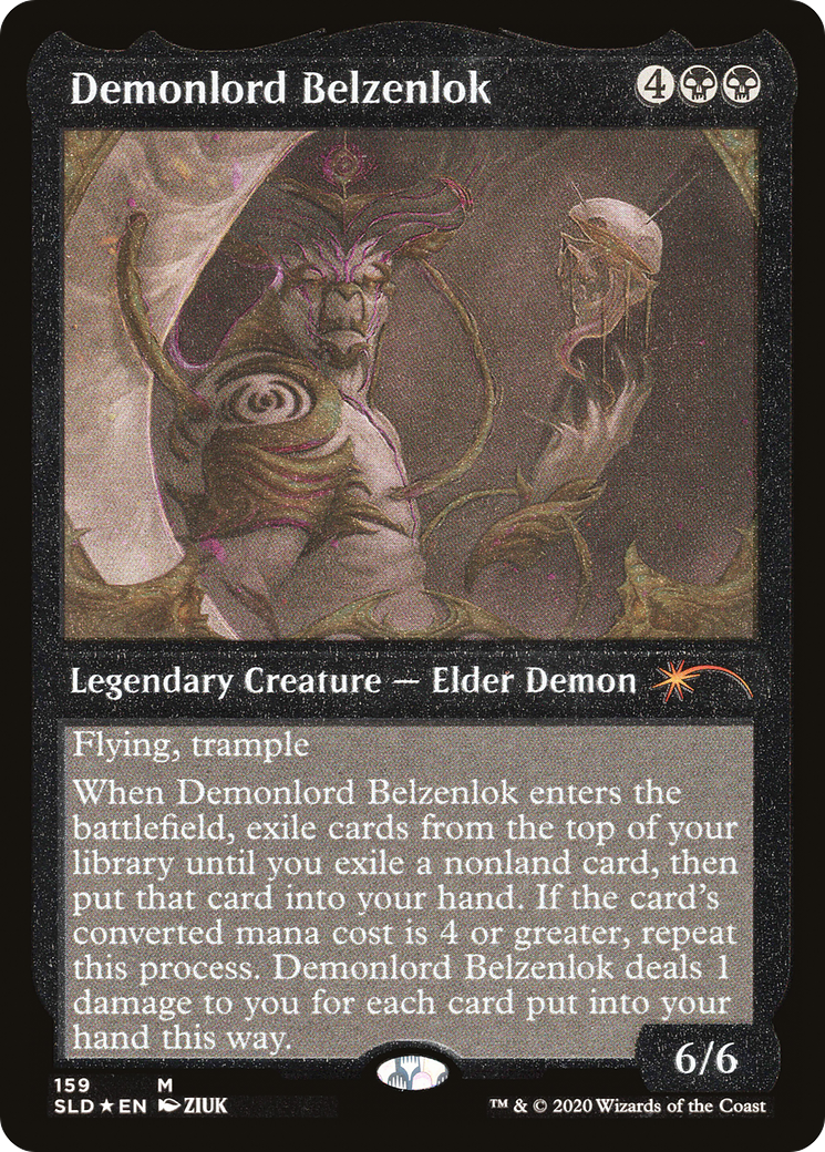 Demonlord Belzenlok (Foil Etched) [Secret Lair Drop Series] | The CG Realm