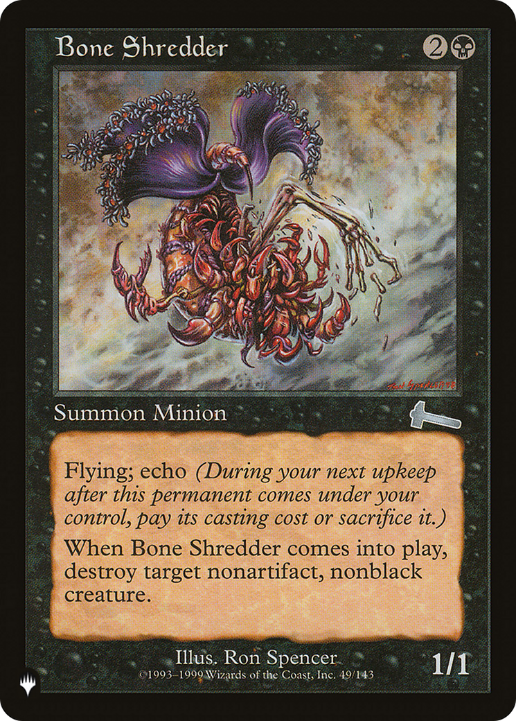 Bone Shredder [The List Reprints] | The CG Realm