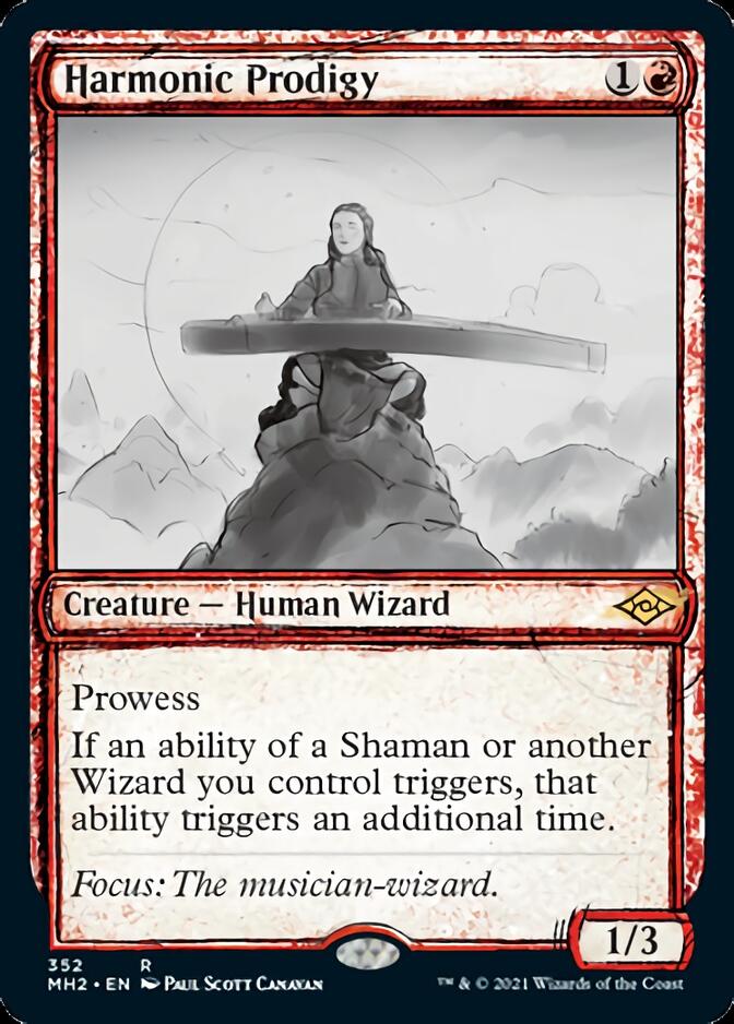 Harmonic Prodigy (Sketch) [Modern Horizons 2] | The CG Realm