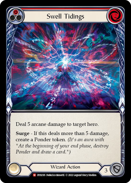 Swell Tidings [DYN195] (Dynasty)  Rainbow Foil | The CG Realm