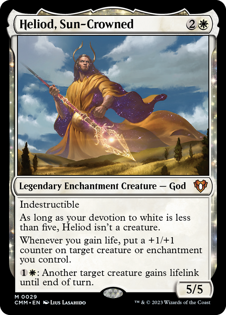 Heliod, Sun-Crowned [Commander Masters] | The CG Realm