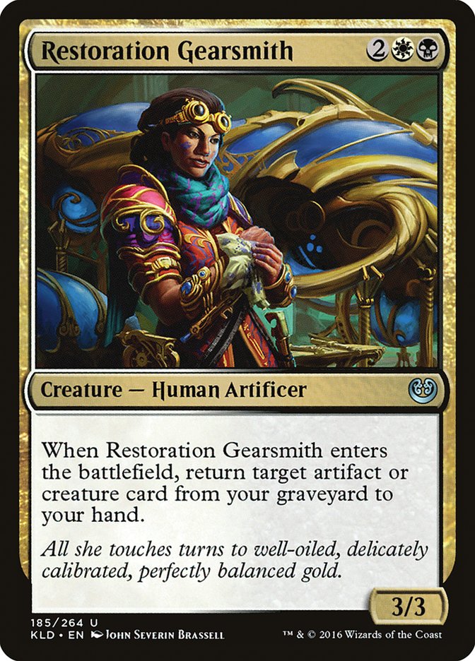 Restoration Gearsmith [Kaladesh] | The CG Realm