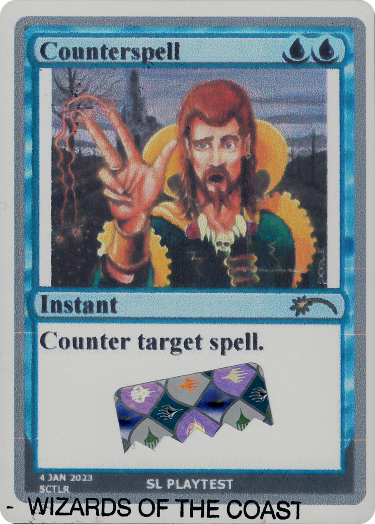 Counterspell (SL PLAYTEST) [Secret Lair Drop Series] | The CG Realm