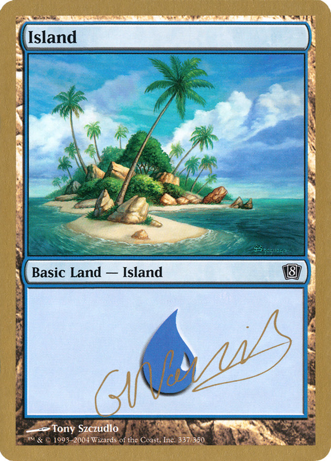 Island (gn337) (Gabriel Nassif) [World Championship Decks 2004] | The CG Realm