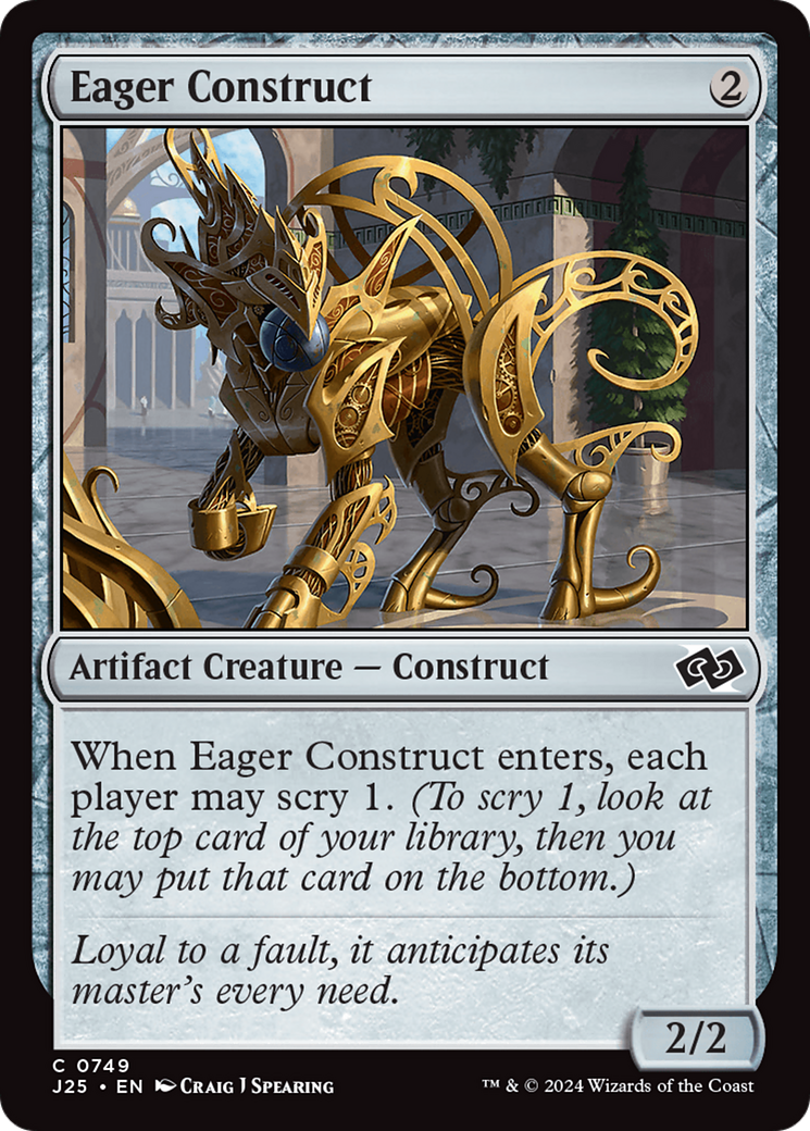 Eager Construct [Foundations Jumpstart] | The CG Realm