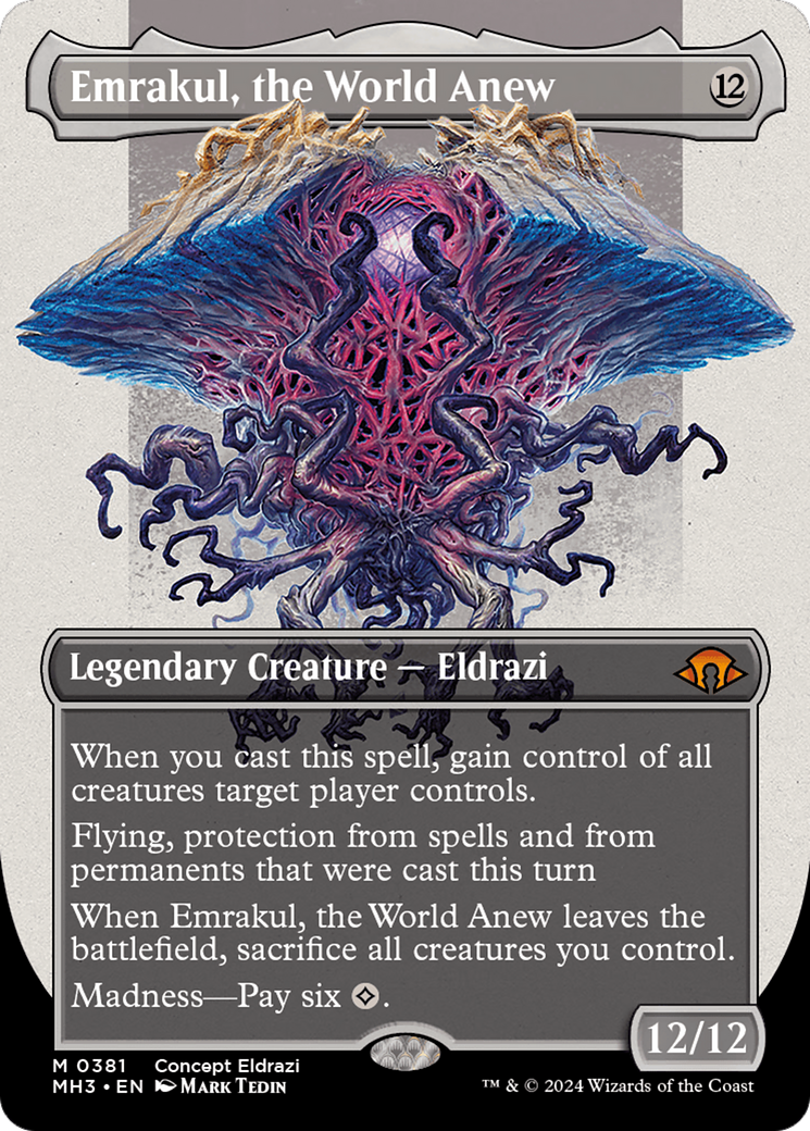 Emrakul, the World Anew (Borderless) [Modern Horizons 3] | The CG Realm