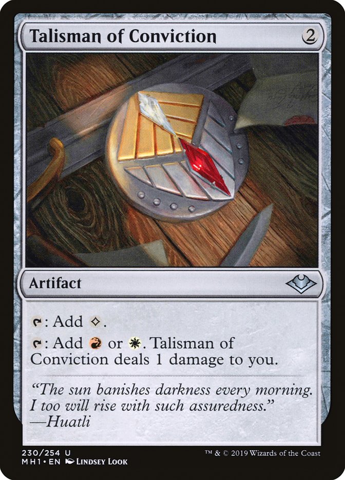 Talisman of Conviction [Modern Horizons] | The CG Realm