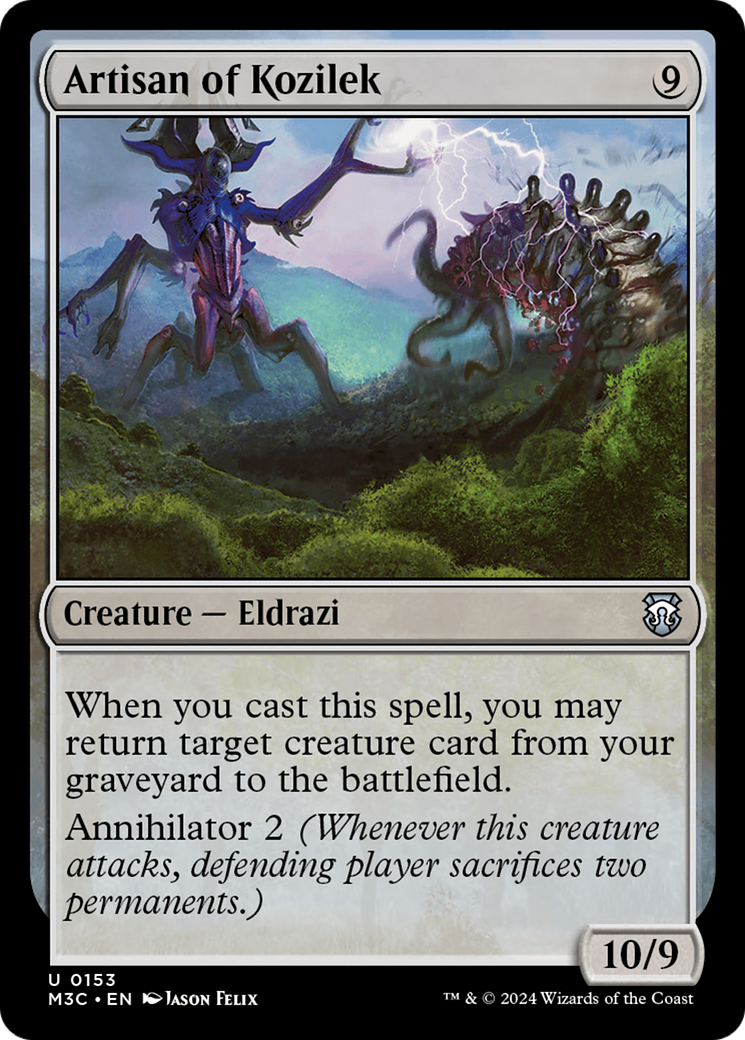 Artisan of Kozilek (Ripple Foil) [Modern Horizons 3 Commander] | The CG Realm