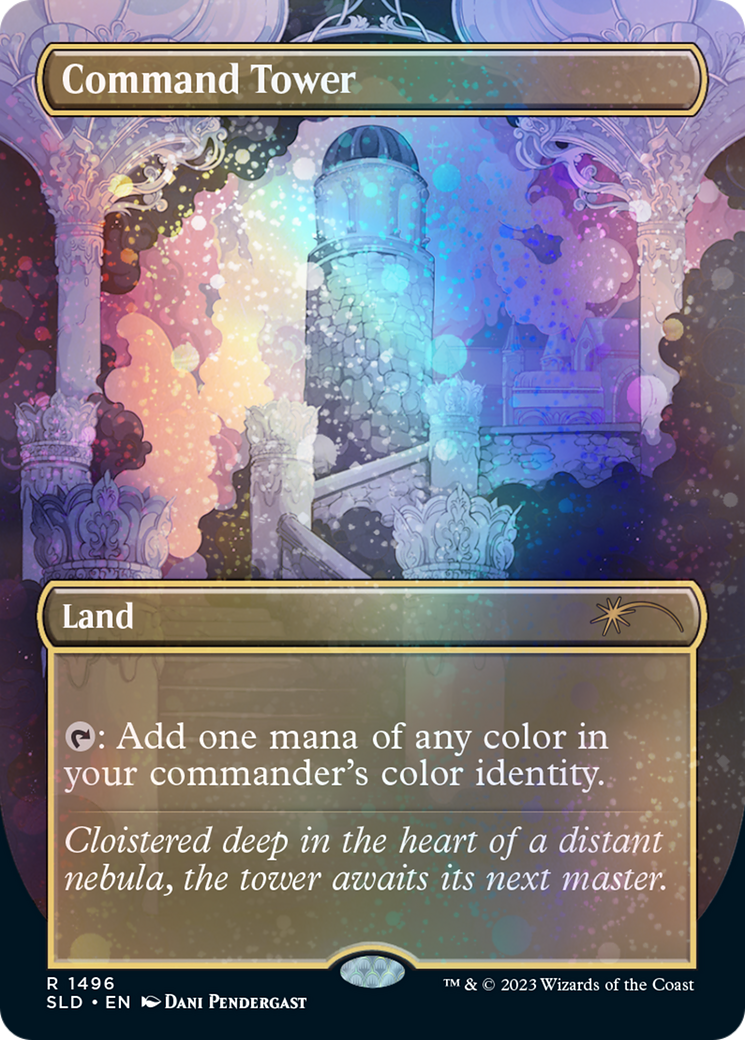 Command Tower (1697) (Rainbow Foil) [Secret Lair Drop Series] | The CG Realm