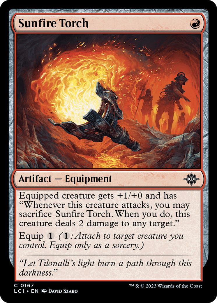 Sunfire Torch [The Lost Caverns of Ixalan] | The CG Realm