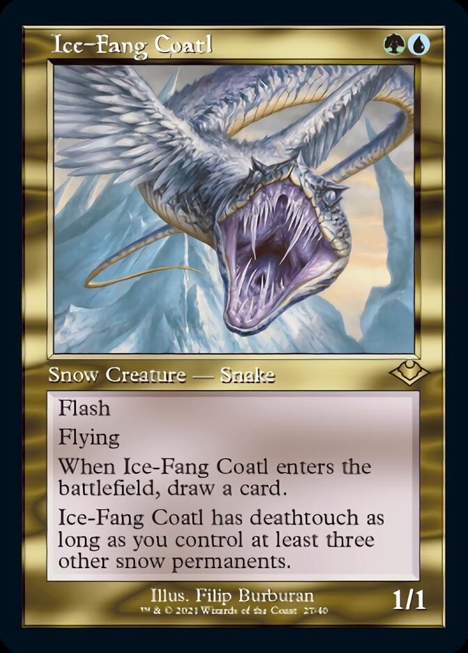 Ice-Fang Coatl (Retro) [Modern Horizons] | The CG Realm