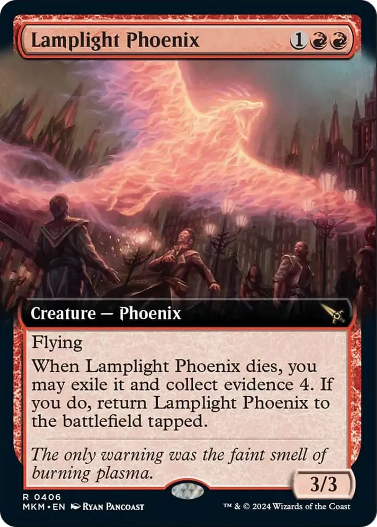 Lamplight Phoenix (Extended Art) [Murders at Karlov Manor] | The CG Realm