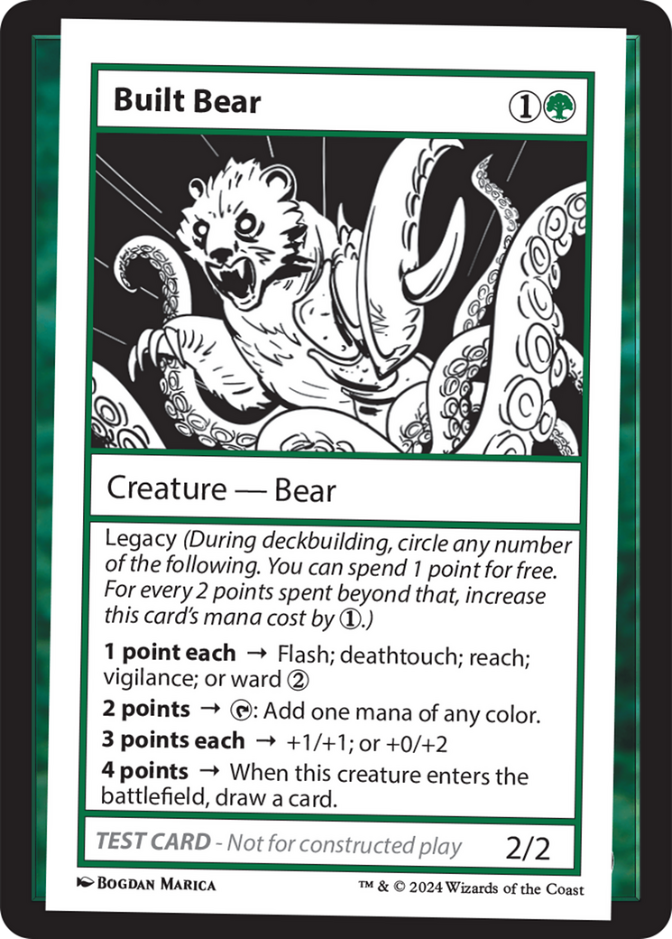 Built Bear [Mystery Booster 2 Playtest Cards] | The CG Realm