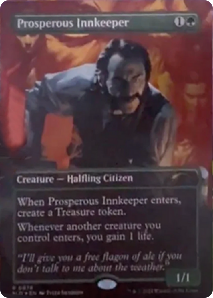 Prosperous Innkeeper (Rainbow Foil) [Secret Lair Drop Series] | The CG Realm