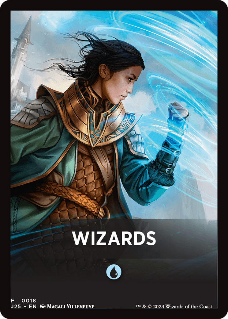 Wizards Theme Card [Foundations Jumpstart Front Cards] | The CG Realm