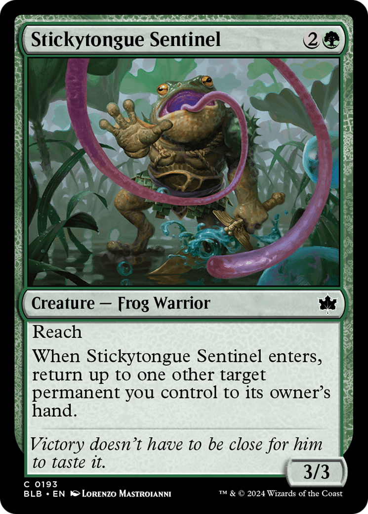 Stickytongue Sentinel [Bloomburrow] | The CG Realm