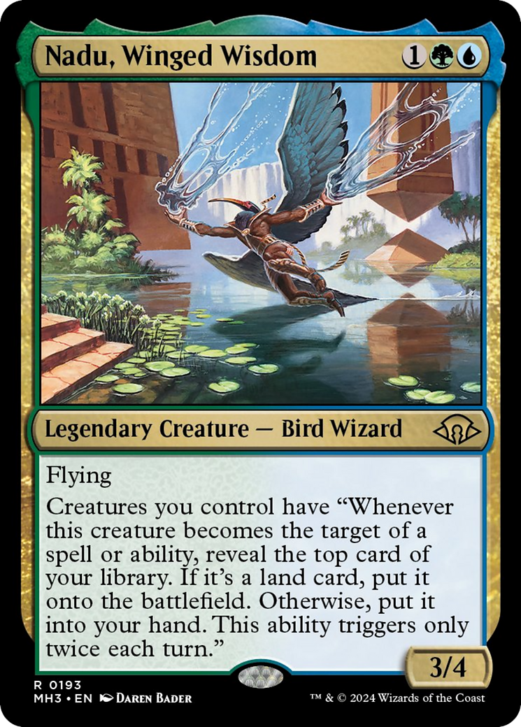 Nadu, Winged Wisdom [Modern Horizons 3] | The CG Realm