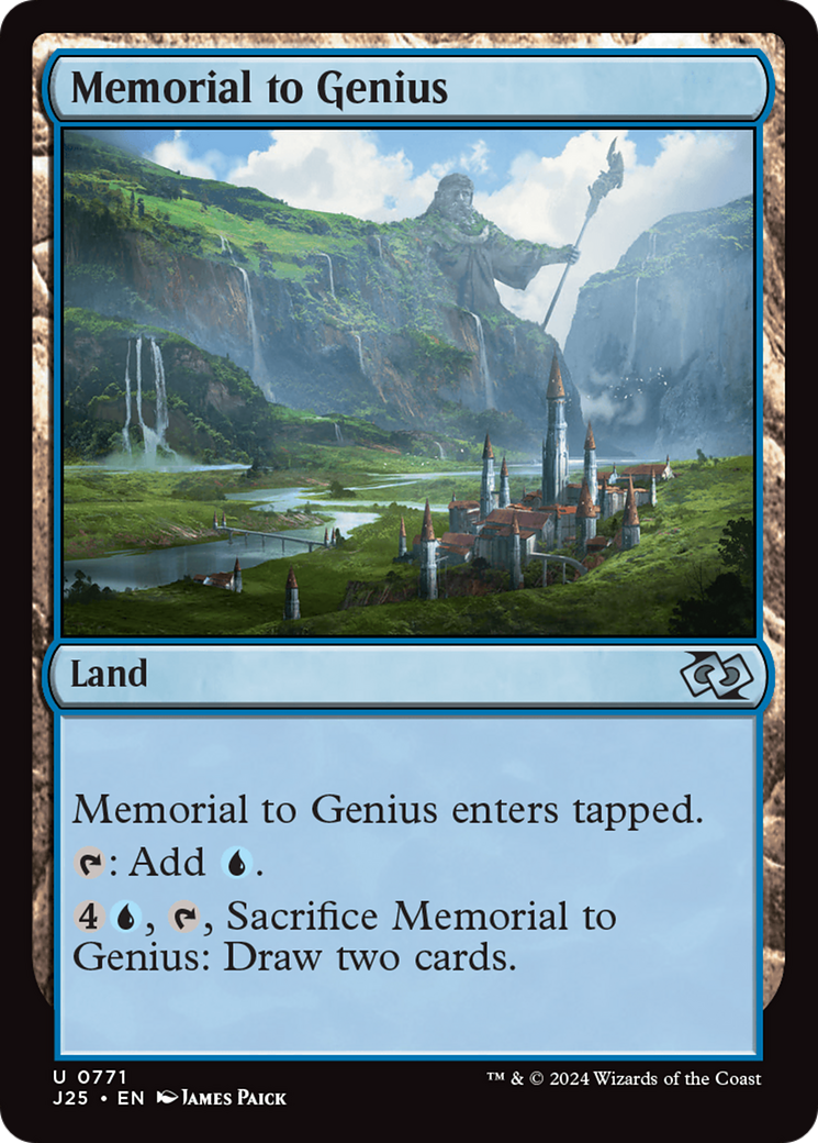 Memorial to Genius [Foundations Jumpstart] | The CG Realm