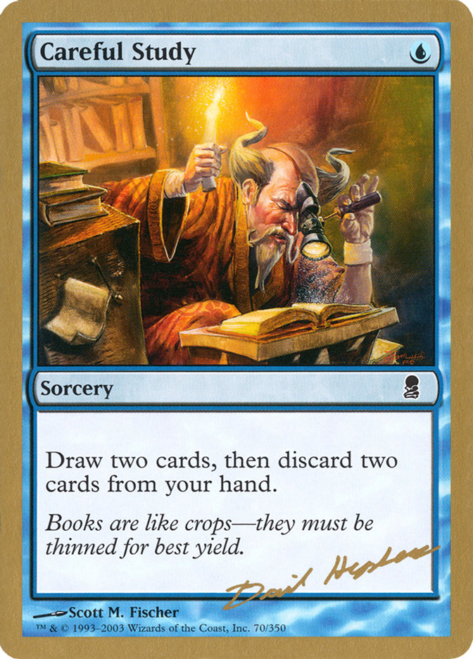 Careful Study (Dave Humpherys) [World Championship Decks 2003] | The CG Realm