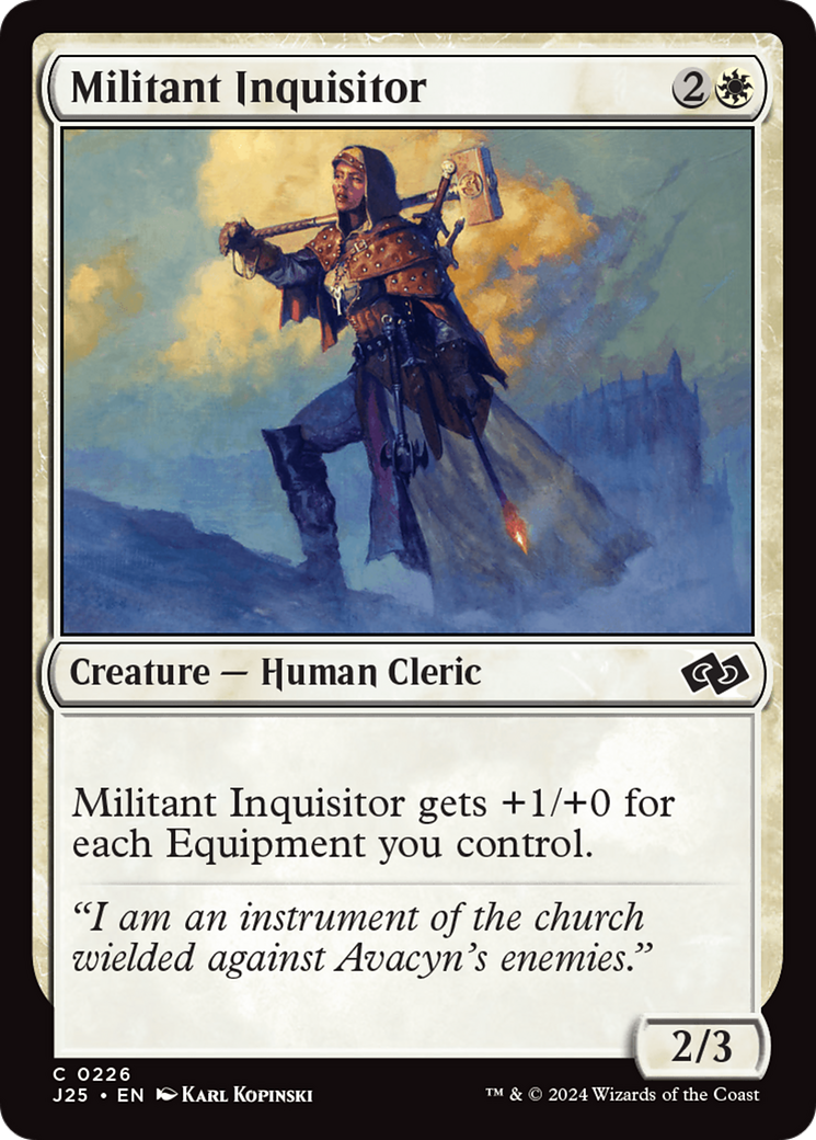 Militant Inquisitor [Foundations Jumpstart] | The CG Realm