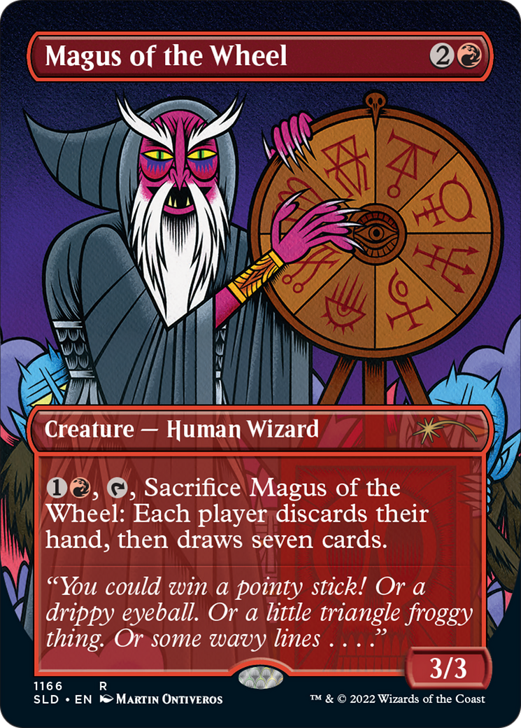 Magus of the Wheel (Borderless) [Secret Lair Drop Series] | The CG Realm