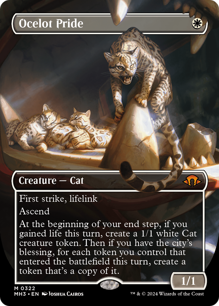 Ocelot Pride (Borderless) [Modern Horizons 3] | The CG Realm