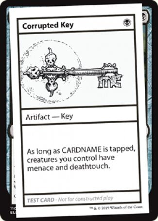 Corrupted Key (2021 Edition) [Mystery Booster Playtest Cards] | The CG Realm