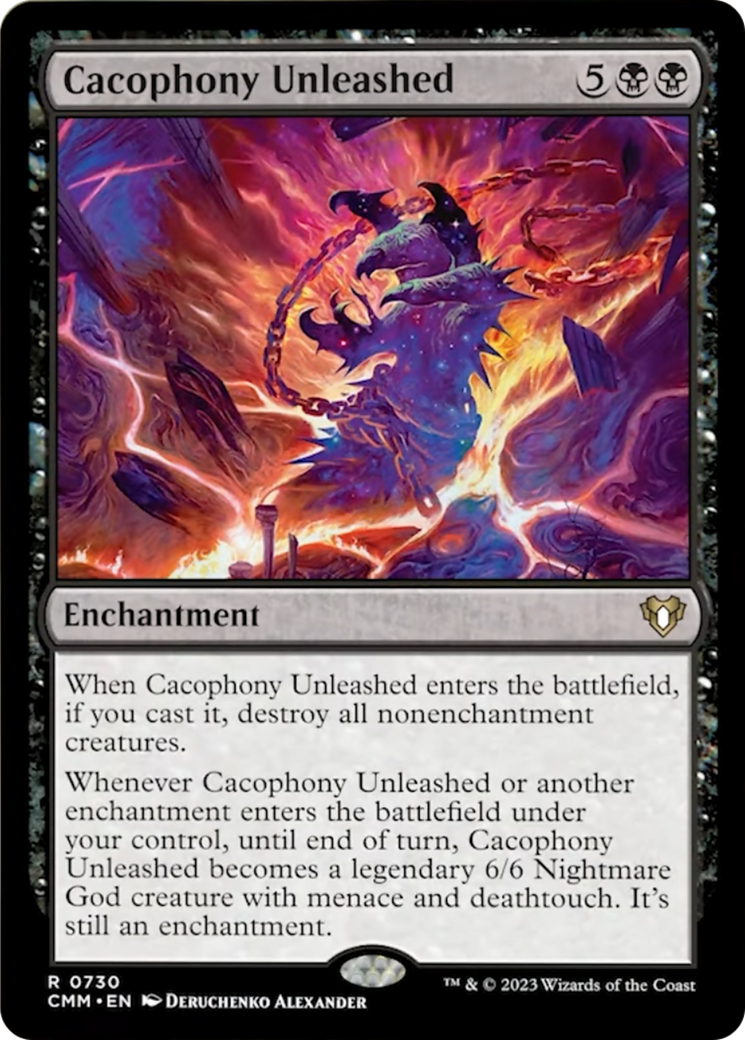 Cacophony Unleashed [Commander Masters] | The CG Realm