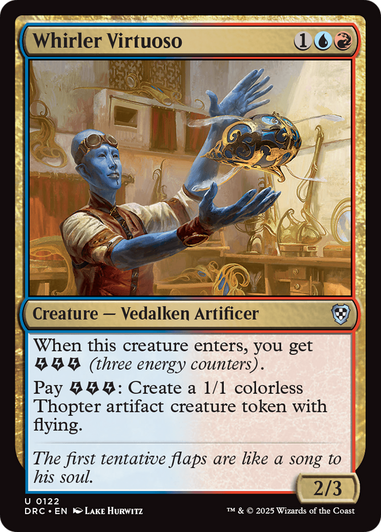 Whirler Virtuoso [Aetherdrift Commander] | The CG Realm