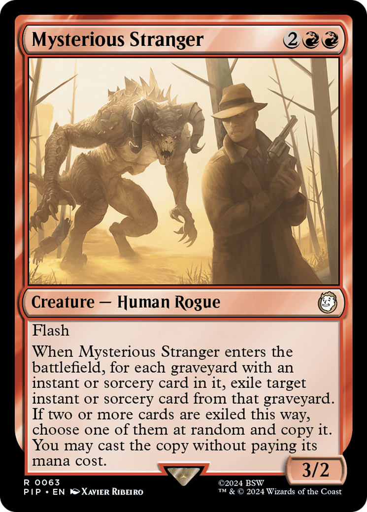 Mysterious Stranger [Fallout] | The CG Realm