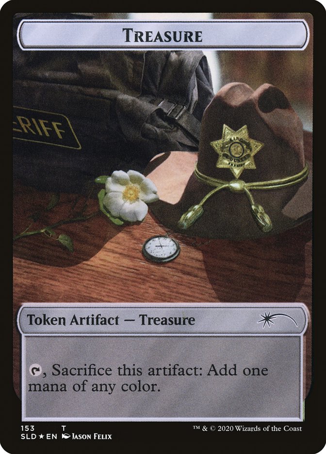 Treasure // Walker (148) Double-Sided Token [Secret Lair Drop Series] | The CG Realm