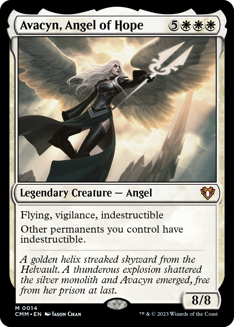 Avacyn, Angel of Hope [Commander Masters] | The CG Realm