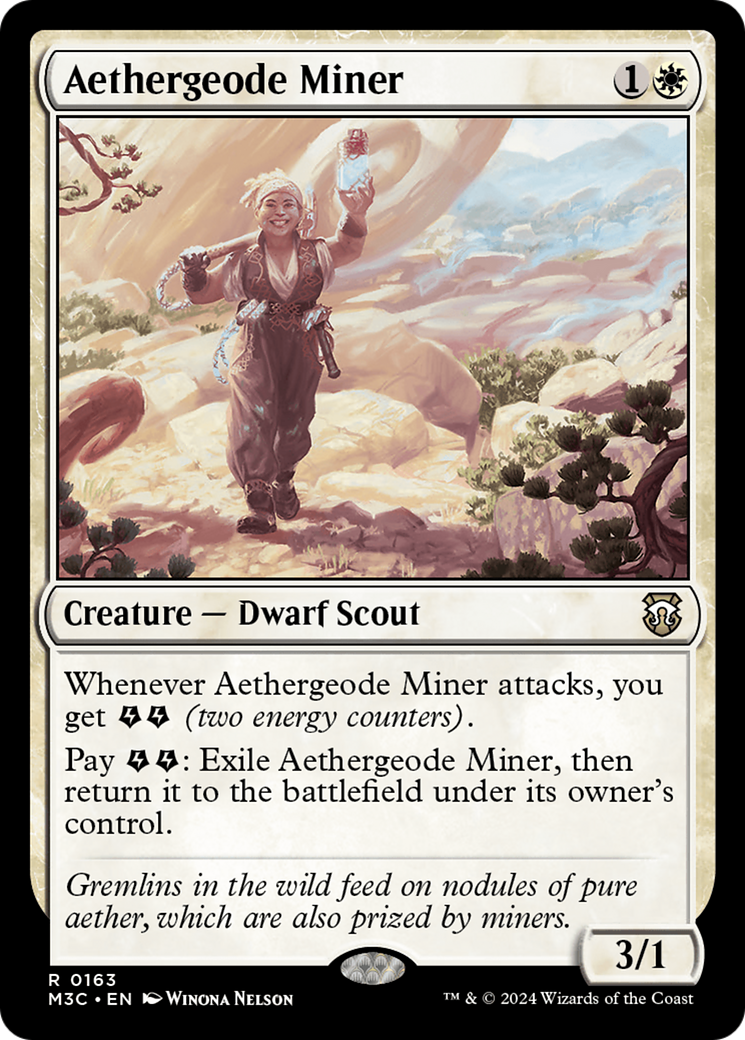 Aethergeode Miner [Modern Horizons 3 Commander] | The CG Realm