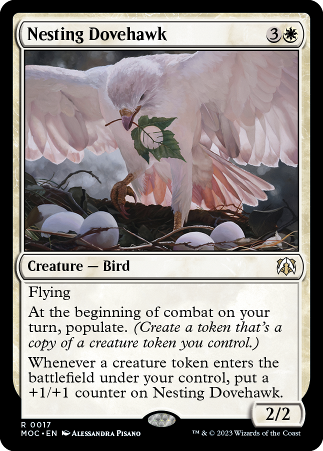 Nesting Dovehawk [March of the Machine Commander] | The CG Realm