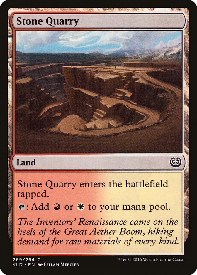 Stone Quarry [Kaladesh] | The CG Realm