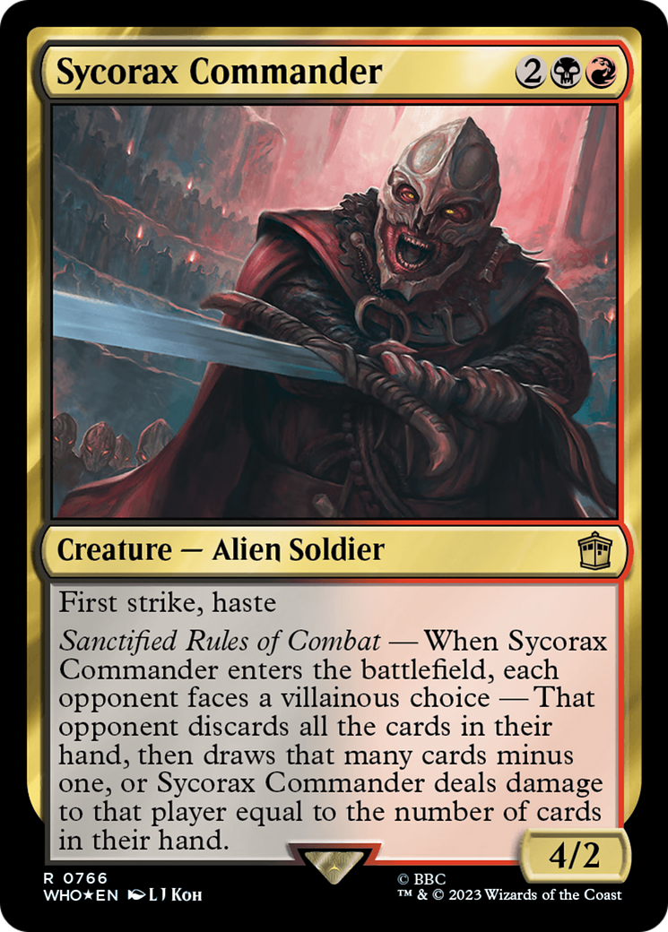 Sycorax Commander (Surge Foil) [Doctor Who] | The CG Realm