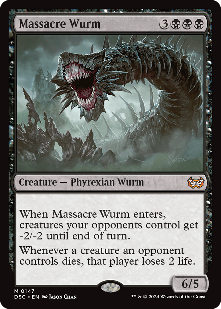 Massacre Wurm [Duskmourn: House of Horror Commander] | The CG Realm