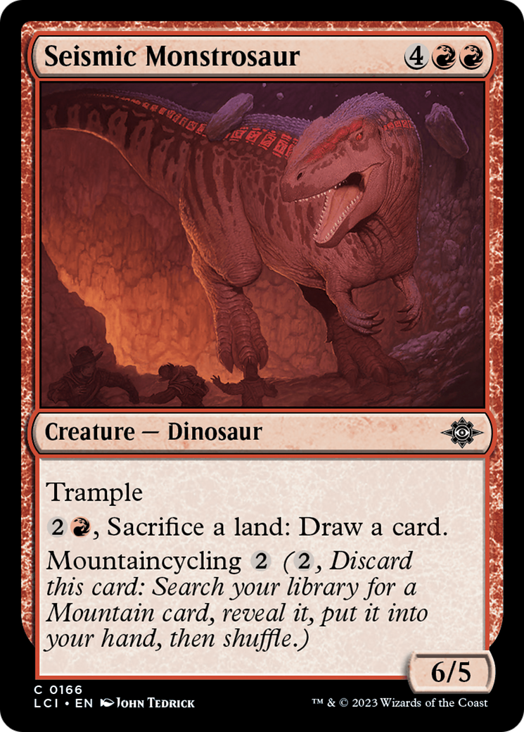 Seismic Monstrosaur [The Lost Caverns of Ixalan] | The CG Realm