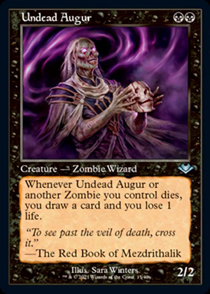 Undead Augur (Retro Foil Etched) [Modern Horizons] | The CG Realm