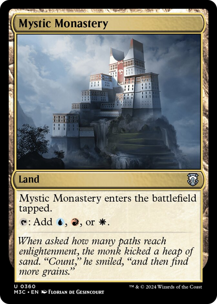 Mystic Monastery [Modern Horizons 3 Commander] | The CG Realm