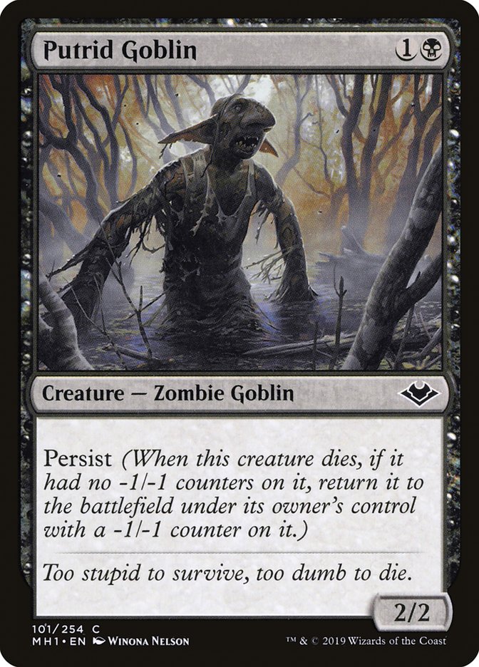 Putrid Goblin [Modern Horizons] | The CG Realm