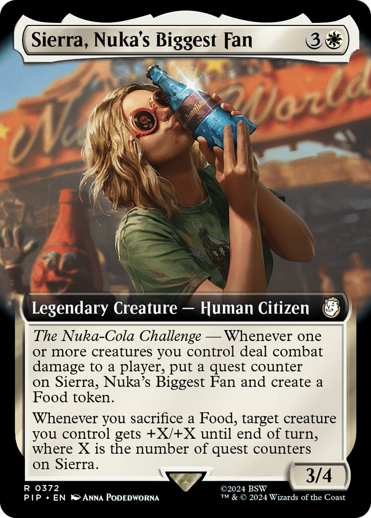 Sierra, Nuka's Biggest Fan (Extended Art) [Fallout] | The CG Realm