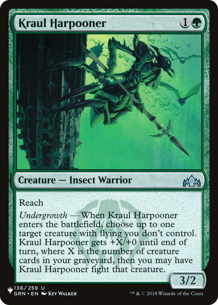 Kraul Harpooner [The List Reprints] | The CG Realm