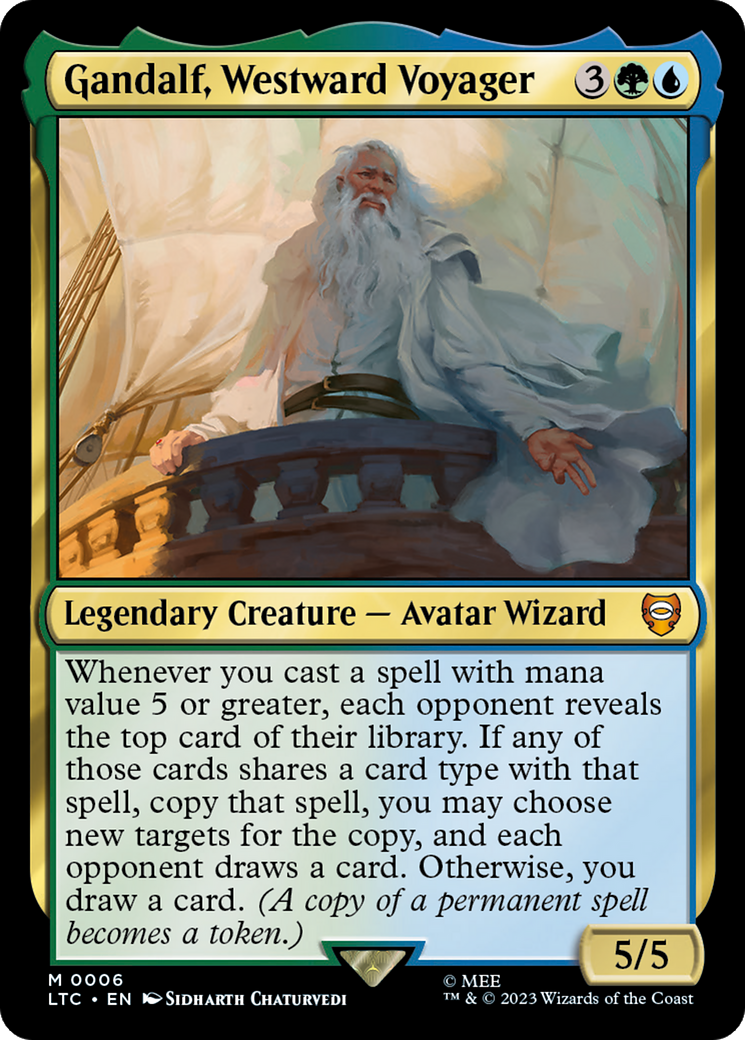 Gandalf, Westward Voyager [The Lord of the Rings: Tales of Middle-Earth Commander] | The CG Realm