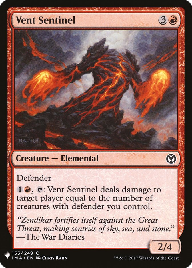 Vent Sentinel [Mystery Booster] | The CG Realm