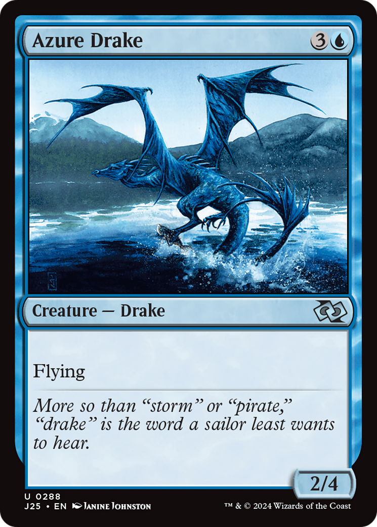 Azure Drake [Foundations Jumpstart] | The CG Realm