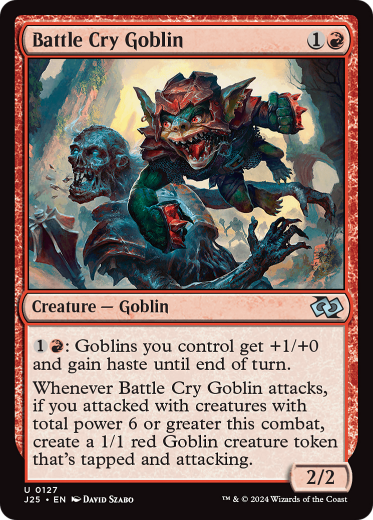 Battle Cry Goblin [Foundations Jumpstart] | The CG Realm