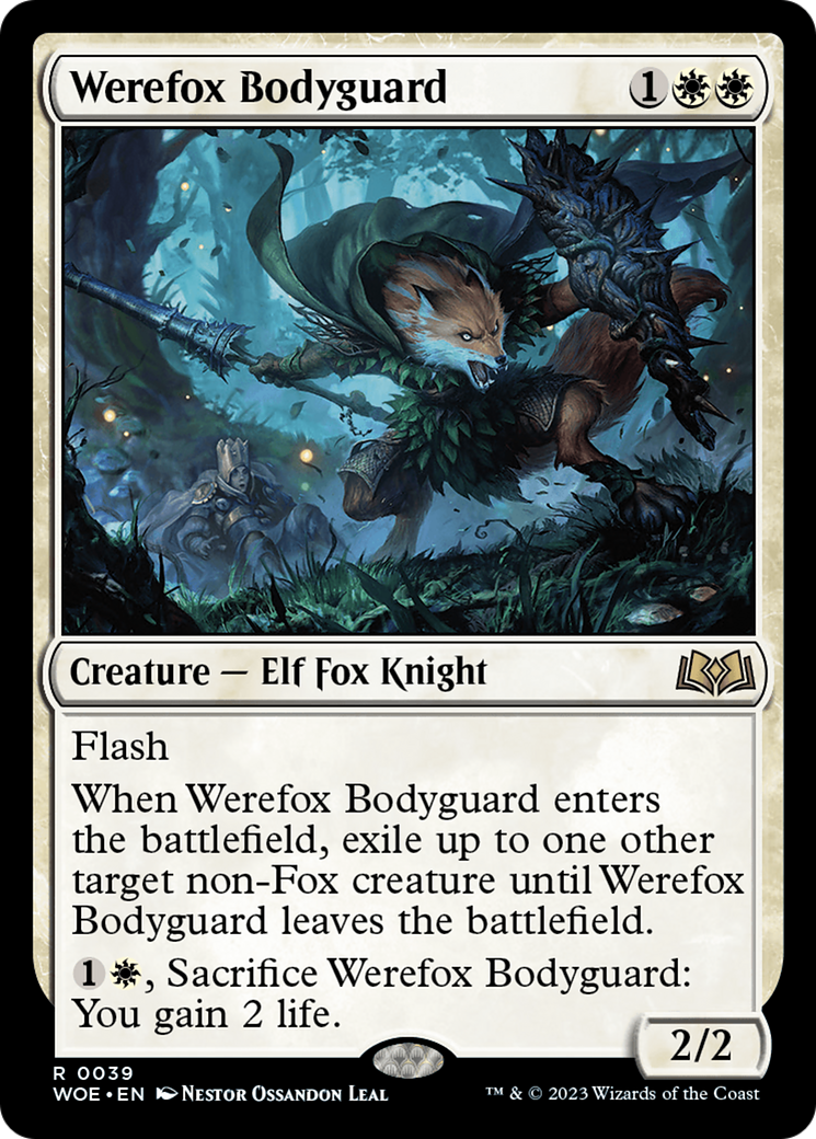 Werefox Bodyguard [Wilds of Eldraine] | The CG Realm